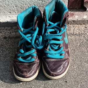 Nike Dunk High Premium SB Deep Burgundy & Aquamarine Size Men's 6 US